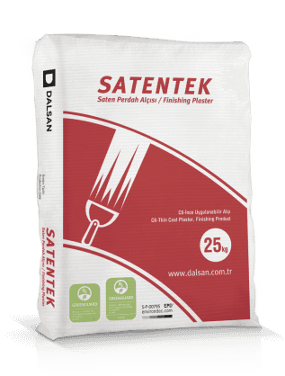 Saten Alçı Satentek 25 Kg.